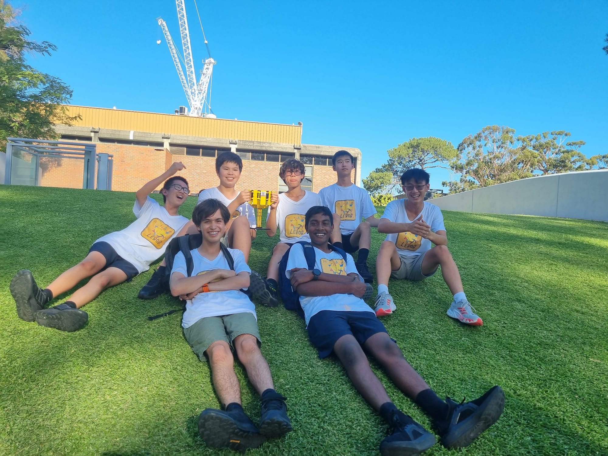 Team outdoors