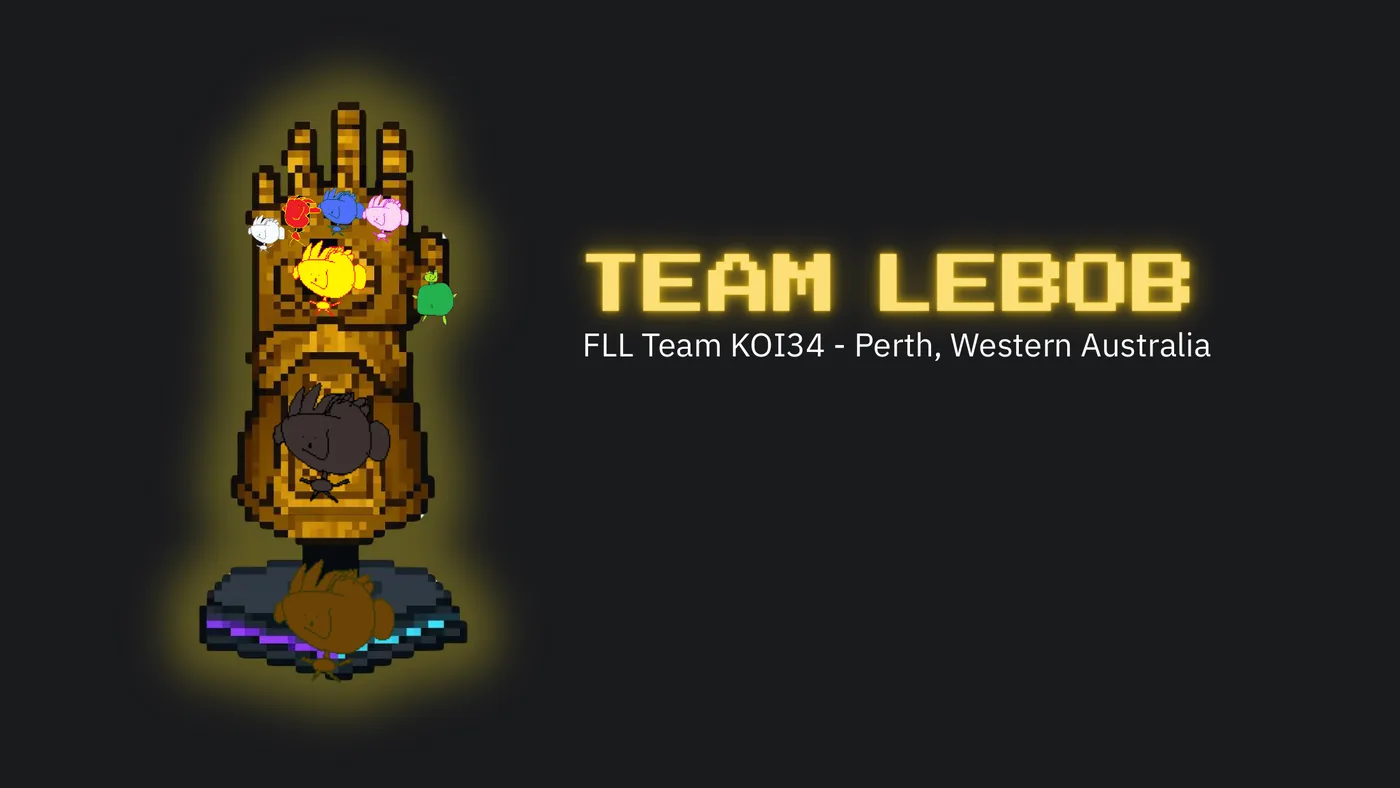 Slide 1: TEAM LEBOB FLL Team KOI34 - Perth, Western Australia