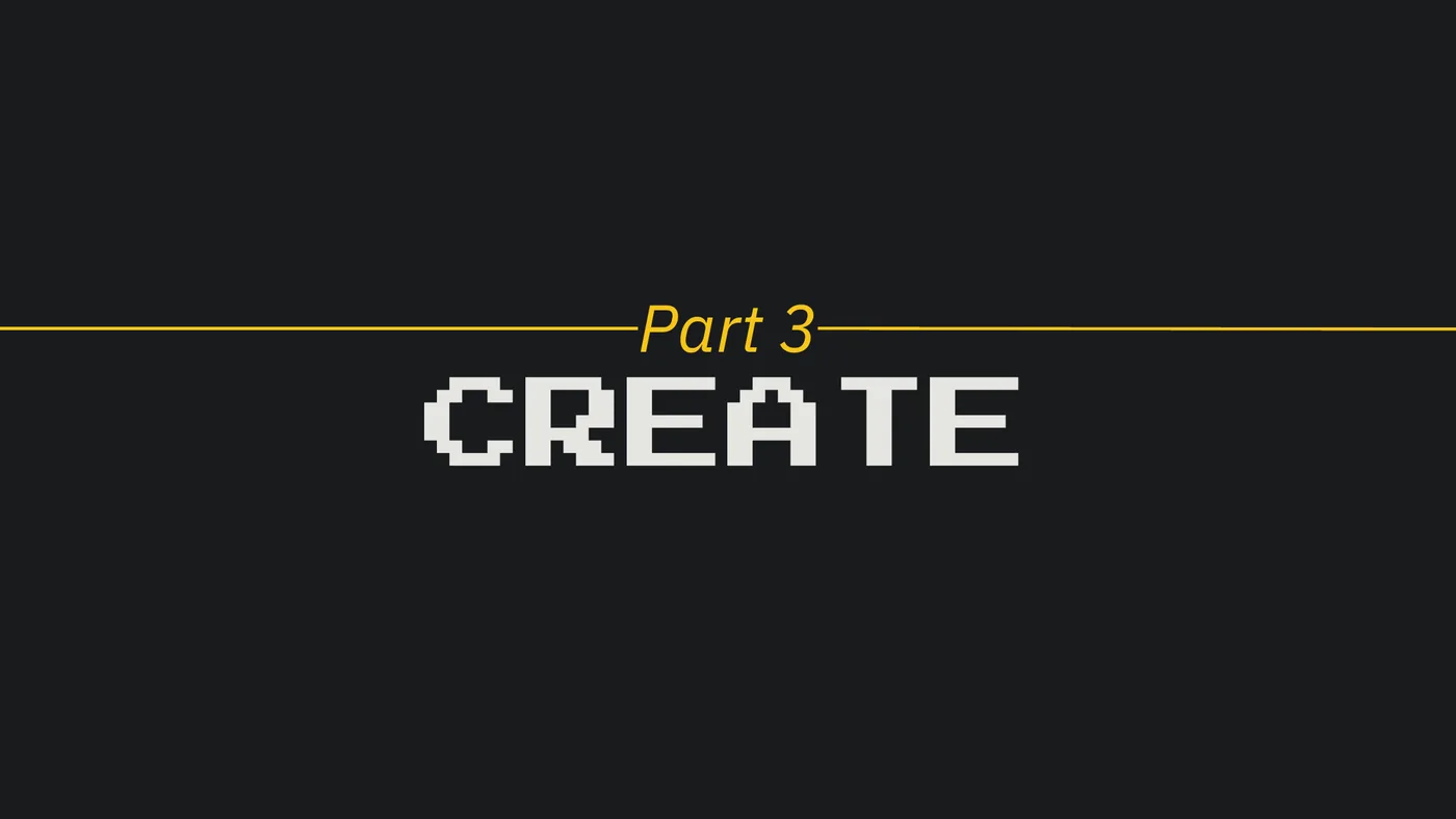 Slide 46: Part 3 CREATE